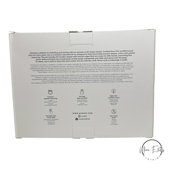 Mushie Stacking Toy - Picture 2 of 2